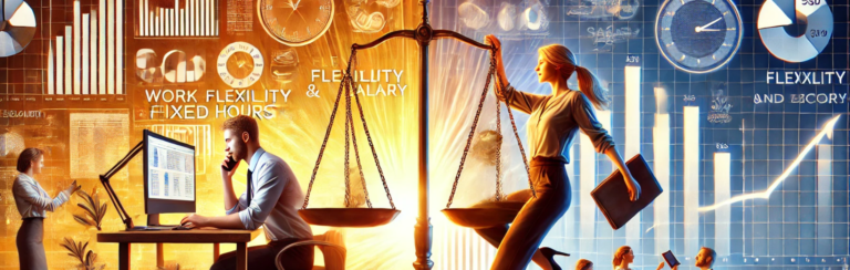 הקשר בין גמישות בשעות העבודה לגובה השכר