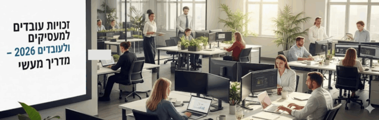 זכויות עובדים למעסיקים ולעובדים 2026 &ndash; מדריך מעשי