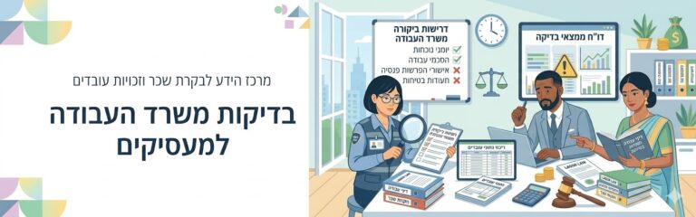 בדיקות משרד העבודה למעסיקים