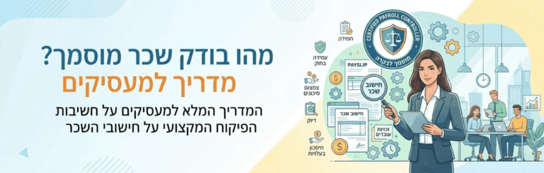 מהו בודק שכר מוסמך &ndash; מדריך למעסיקים