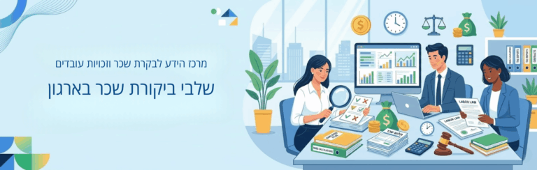 שלבי ביקורת שכר בארגון